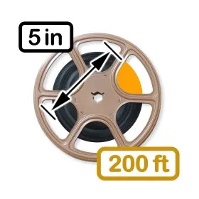8mm Film Transfer - 200ft (60m)