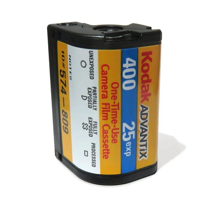 Kodak high quality advantix film black white 400 25exp