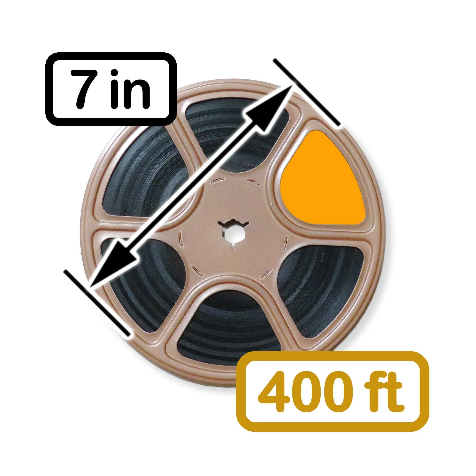 8mm Film Transfer - 400ft (120m)