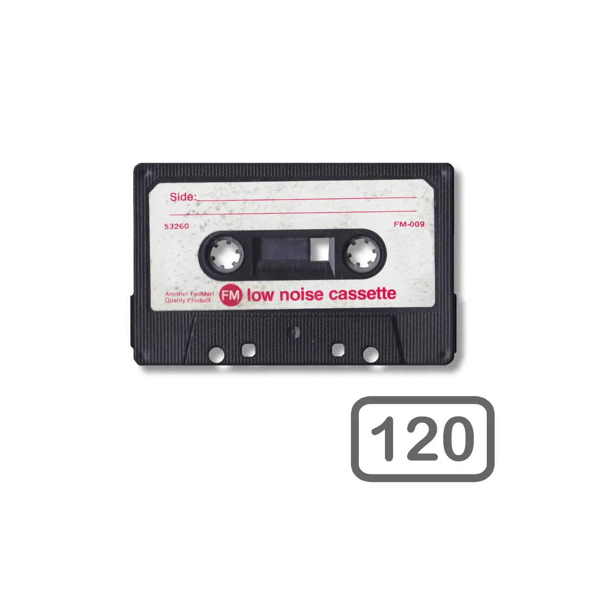 Audio Cassette Digitization - 120 minutes
