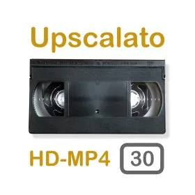 Digitalizzazione di videocassette - 30 minuti - Alta Definizione (HD migliorata)