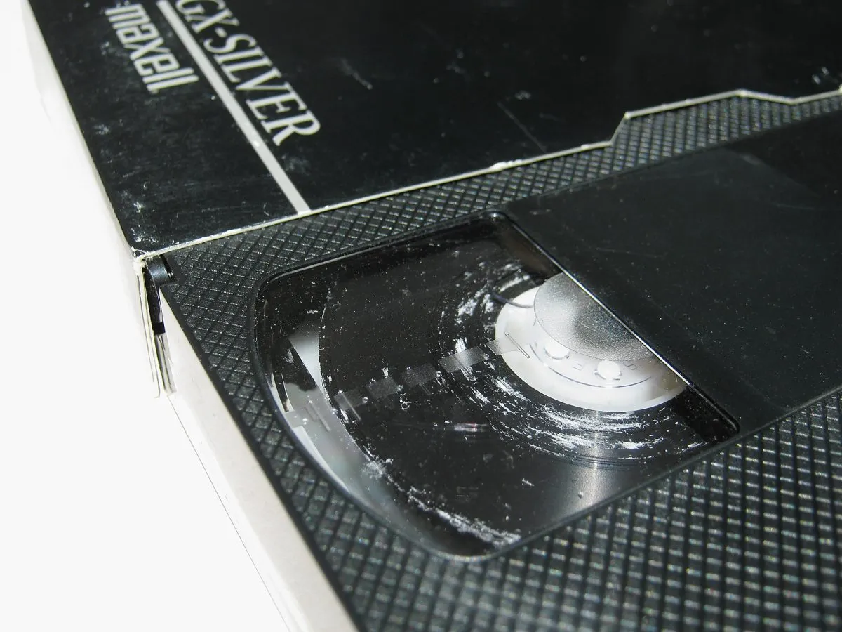 What About MoldyLooking VHS Tapes?